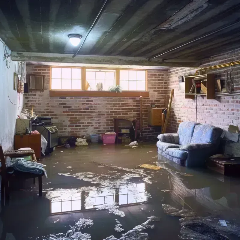 Flooded Basement Cleanup in El Ojo, PR